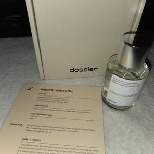 Dossier Ambery Saffron Perfume